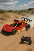 Uzaktan Kumandalı Şarjlı Duman Çıkaran Çöl Arabası thumbnail 8