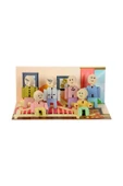 Ahşap Mini Aile Seti – 25x12 cm Renkli Oyuncak Ev Aksesuarı thumbnail 5