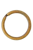 30 Adet Antik Renk 3 cm Metal Anahtarlık Halkası thumbnail 1