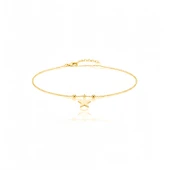 Yıldız Işıltılı Halhal - Altın thumbnail 1