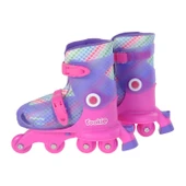 Rookie Twisty 2in1 Ayarlanabilir Paten – Dönüşen Tekerlekli, 29-32 Numara, Pembe-Mor thumbnail 4