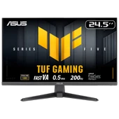 ASUS TUF GAMING VG257Q5A 24.5" 200Hz 0.5ms HDMI DP FreeSync Premium FHD Fast VA Gaming Monitör thumbnail 1