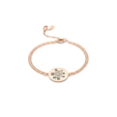 Hiçlikten Gelen Güç Gümüş Tılsım Bileklik - Rose thumbnail 1