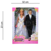 Kutulu Anlily Gelin ve Damat Bebek thumbnail 1