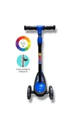 Swing Işıklı 3 Tekerlekli Scooter Mavi thumbnail 9