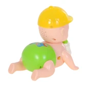 Emekleyen Biberonlu Işıklı ve Müzikli Oyuncak Bebek thumbnail 2