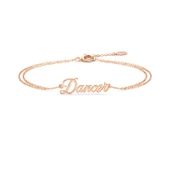 Gümüş İsim Bileklik - Rose thumbnail 1