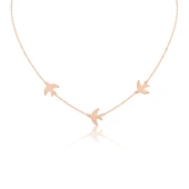 Sonsuz Özgürlük Kolyesi - Rose thumbnail 1