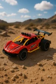 Uzaktan Kumandalı Şarjlı Duman Çıkaran Çöl Arabası thumbnail 7