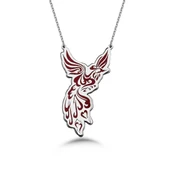 Anka'nın Yükselişi Gümüş Kolye-Gümüş thumbnail 1