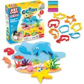 Artcraft Okyanus Hayvanları Hamur Set 150 Gr thumbnail 1