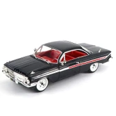 Metal 1:24 1961 Chevy Impala Model Araba thumbnail 1