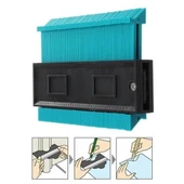 Çok Fonksiyonlu Plastik Kontur Ölçüm Cihazı Ahşap Fayans Şekillendirme Kalıbı thumbnail 4