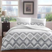 Taç Ranforce Tek Kişilik Nevresim Takımı Perry Lacivert thumbnail 1