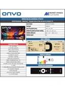 Onvo 65OVF9250UQ 4K Ultra HD 65" 165 Ekran Uydu Alıcılı Google Smart QLED TV thumbnail 3