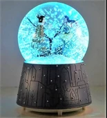 Sevgiliye Eşe Özel Günlere Hediye Işıklı Müzikli Aşıklar Kış Masalı Kar Küresi Işıklı Müzikli Hediye thumbnail 1