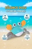 Turuncu - Kırmızı Yengeç Emekleme Oyuncağı Hız Sensör Fonksiyonlu (Şarj Edilebilir) thumbnail 4