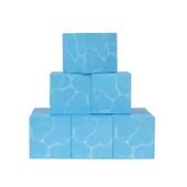 Megacraft Manyetik 9 Parça Bloklar - Su Desenli thumbnail 1