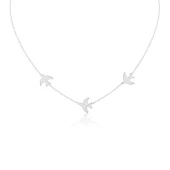 Sonsuz Özgürlük Kolyesi - Gümüş thumbnail 1