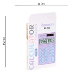 Runzon RZ.320 12 Haneli Masaüstü Güneş Enerjili Hesap Makinesi – Pembe ve Mavi Renk Seçenekli thumbnail 3