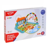 Piyanolu Mantar Desenli Bebek Oyun Halısı – 0+ Ay, Hayvan Figürlü thumbnail 2