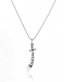 Hz.Ali Zülfikar Gümüş Kolye - Gümüş thumbnail 1