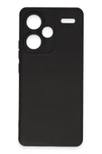 LitaeTrend Xiaomi Redmi Note 13 Pro Plus Kılıf Nano içi Kadife Silikon - Siyah thumbnail 2