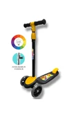 Swing Işıklı 3 Tekerlekli Scooter Sarı thumbnail 2