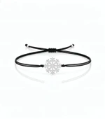 Kartanesi İpli Gümüş Bileklik - Gümüş thumbnail 1