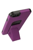 LitaeTrend iPhone 6 Kılıf Mega Standlı Silikon - Mor thumbnail 3