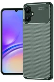 LitaeTrend Samsung Galaxy A06 Kılıf Auto Focus Karbon Kapak - Koyu Yeşil thumbnail 3