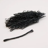 Technow Siyah %100 Metal Esnemez Dayanıklı Kadın Saç Tel Tokası 50 Adet thumbnail 4