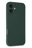 LitaeTrend iPhone 16 Plus Kılıf First Silikon - Koyu Yeşil thumbnail 2