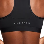 Nike Dri-Fit Swoosh Kadın Siyah Antrenman Sporcu Sütyeni FN2909-010 thumbnail 4