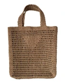 Doğal Hasır Plaj Çantası, Bohem Tarz, Yazlık El Yapımı Model thumbnail 1