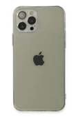 LitaeTrend iPhone 12 Pro Kılıf Fly Lens Silikon - Şeffaf thumbnail 1