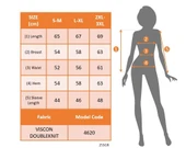 Lucky Life Kadın  Uzun Kollu V Yakalı Viskon Iki Iplik Bluz thumbnail 5