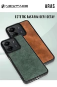 LitaeTrend Samsung Galaxy S24 FE Kılıf Aras Deri Kapak - Lacivert thumbnail 1