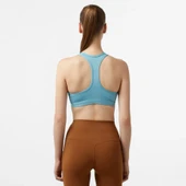 Nike Swoosh Medium Support Kadın Mavi Bra (dar kalıp) thumbnail 3