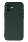 LitaeTrend iPhone 16 Plus Kılıf First Silikon - Koyu Yeşil thumbnail 4