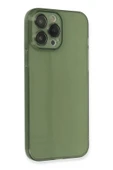 LitaeTrend iPhone 13 Pro Kılıf Fly Lens Silikon - Yeşil thumbnail 2
