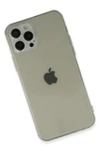 LitaeTrend iPhone 12 Pro Kılıf Fly Lens Silikon - Şeffaf thumbnail 3