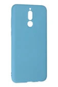 LitaeTrend Huawei Mate 10 Lite Kılıf Nano içi Kadife Silikon - Mavi thumbnail 3