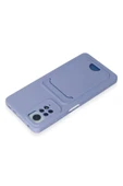 LitaeTrend Xiaomi Redmi Note 12 Pro 4G Kılıf Kelvin Kartvizitli Silikon - Lila thumbnail 3
