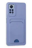 LitaeTrend Xiaomi Redmi Note 12 Pro 4G Kılıf Kelvin Kartvizitli Silikon - Lila thumbnail 1