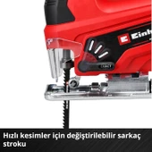 Einhell TC-JS 18 Li Tek Akülü 4 Ah Dekupaj Testere thumbnail 6
