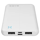 S-Link IP-G12N 10.000Mah Microusb + TYPE-C Beyaz Taşınabilir Pil Şarj Cihazı Powerbank thumbnail 3