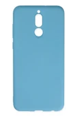 LitaeTrend Huawei Mate 10 Lite Kılıf Nano içi Kadife Silikon - Mavi thumbnail 1