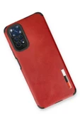 LitaeTrend Xiaomi Redmi Note 11 Kılıf Loop Deri Silikon - Kırmızı thumbnail 3