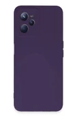 LitaeTrend Realme C35 Kılıf Nano içi Kadife Silikon - Mor thumbnail 1